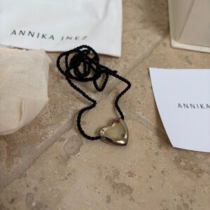 Annika Inez Small Heart Necklace